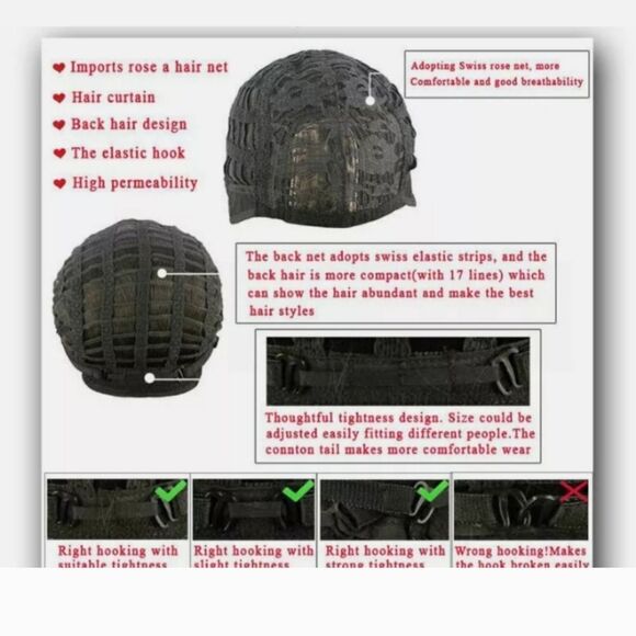 🆕🧒🏽Wine Red and Black Bob Pixie Cut Wig - Picture 8 of 8